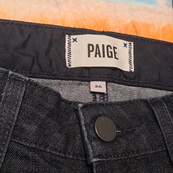 Paige Los Angeles Skyine Straight Jeans Size 26 - Picture 3 of 6